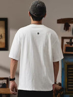 Men's Crewneck T-Shirt with Graphic Print