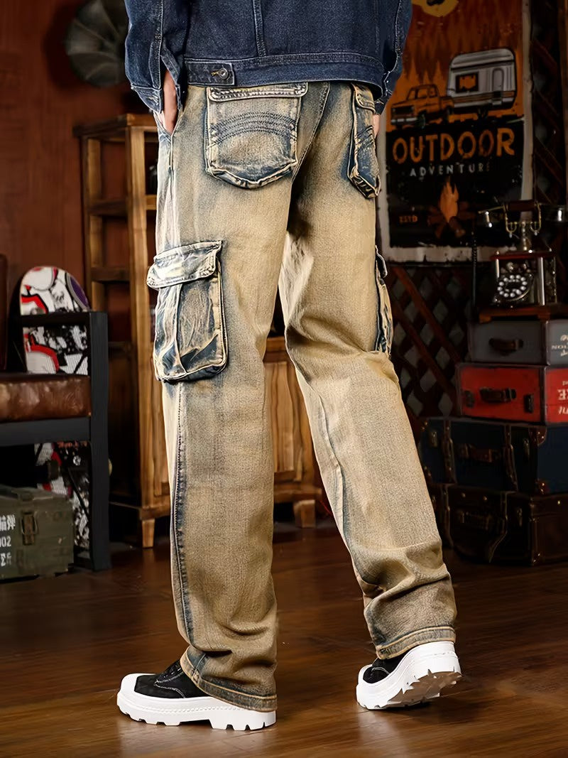 Men's Straight-Leg Cargo Pants