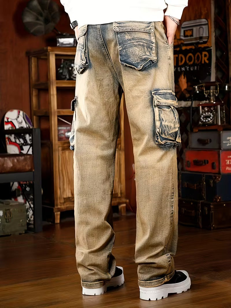 Men's Straight-Leg Cargo Pants