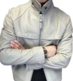 Men's Zip-Up Jacket with Convertible Collar